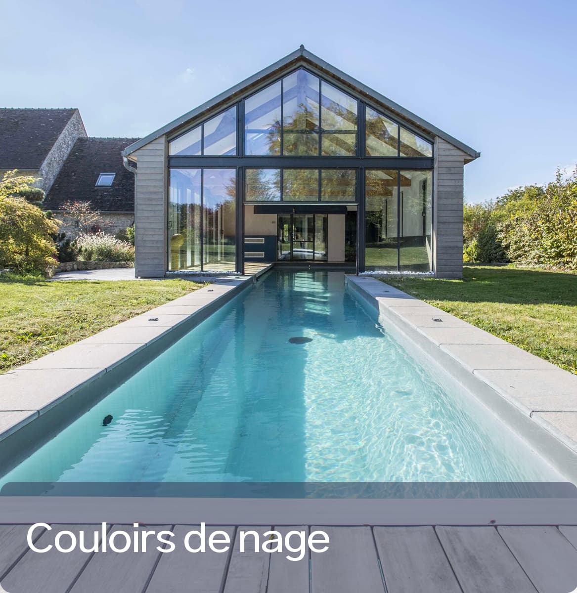 piscine ambiance couloirs de nage