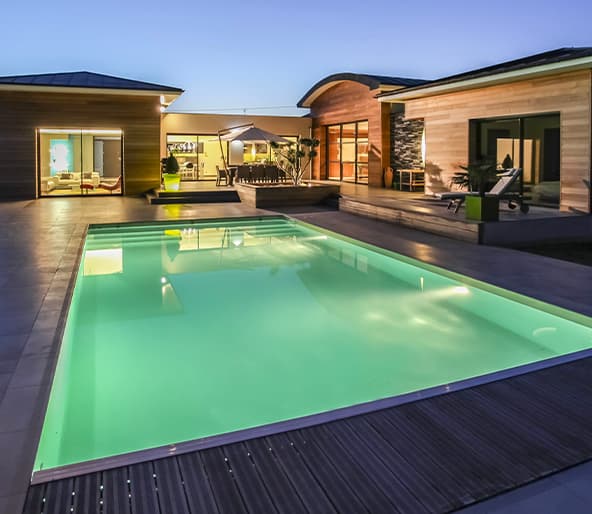 Optimiser l'eclairage piscine ambiance - rénovation esthétique